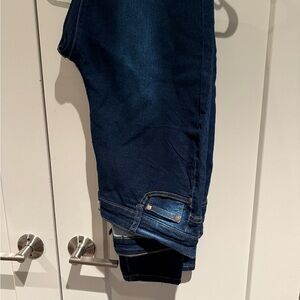 Fashion Nova Dark Blue Skinny Jeans